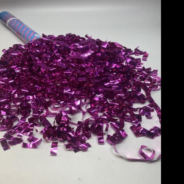 PARTY POPPERS BABY SURPRISE ROSA 20CM EURO E.12